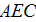 $AEC$